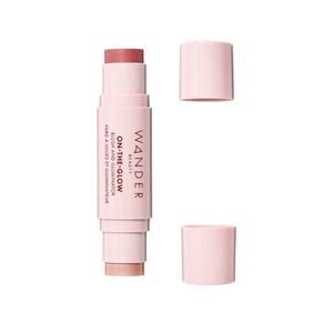 Wander Beauty On The Glow Blush and Illuminator- Coral Rose/Nude Glow NIB